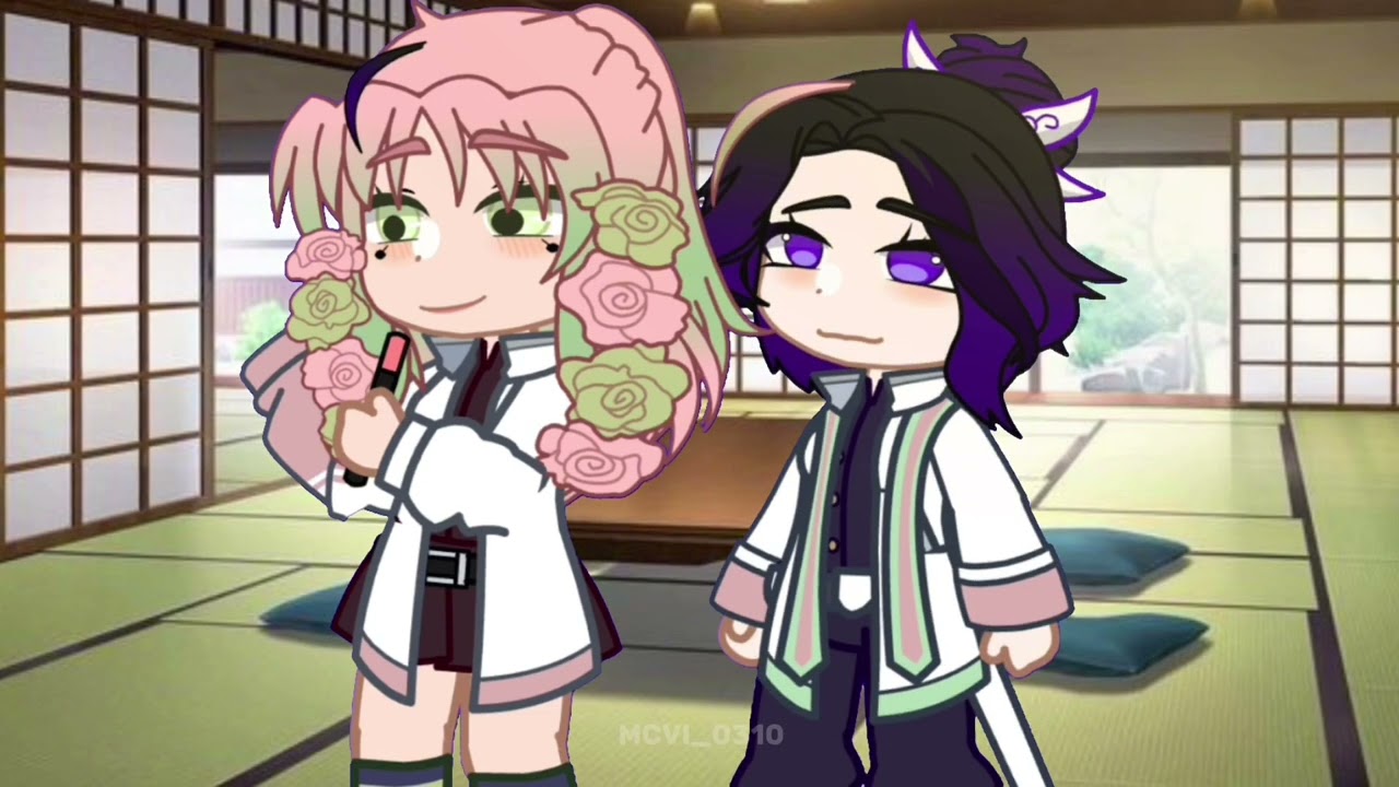 Me muero por probar tu labial💄💋(#ShinoMitsu)💗💚💜