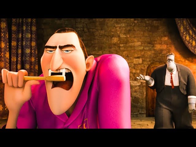 Hotel Transylvania 2 - Frank Tries On Drac’s Cape