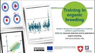 Training in organic breeding, Module 4 - Unit 2: Genomic Selection and Potential in Organic Breeding