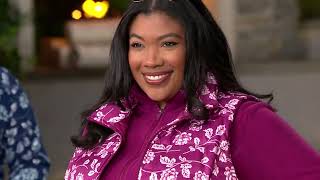 Lands' End Full Zip Front Fleece Jacket on QVC