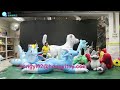 inflatable animal toy ride