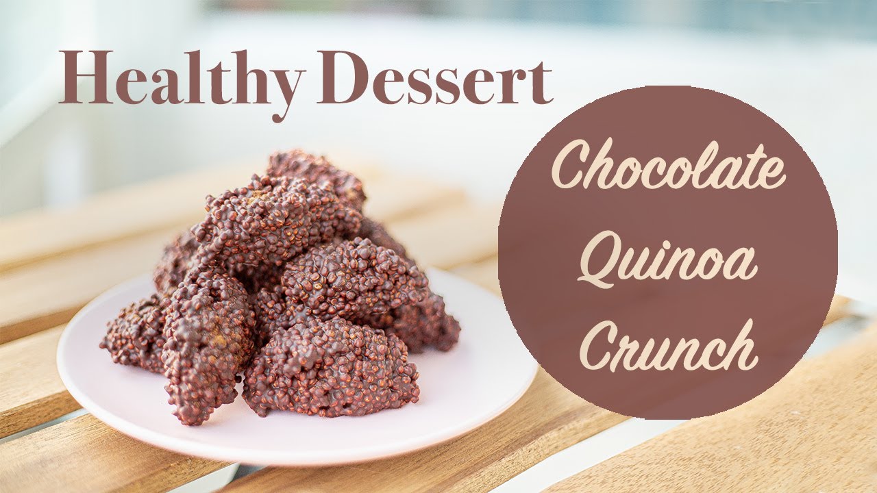 How to Make Chocolate Quinoa Crunch Gluten Free Dessert Juhi Sharma