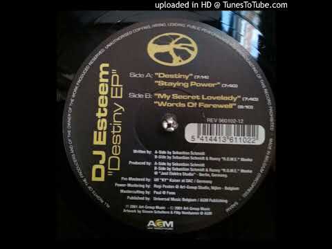 DJ Esteem — Dj Esteem - Words Of Farewell (2001)
