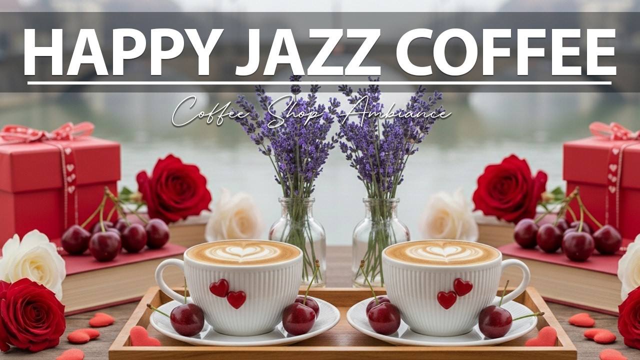 Happy Jazz Coffee ☕ Bossa Nova Coffee Vibes for Good Mood, Study Focus and Relaxing Morning