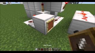 Compacted Item Frame Combination Lock - Minecraft Tutorial