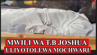 Tazama mwili wa T.B Joshua ulivyotolewa mochwari hadi kanisani kwa ajili ya kuagwa, Mwanzo mwisho.