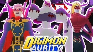 Digimon Aurity - Digivolving to Myotismon, VenomMyotismon & MaoMyotismon!! *NEW DIGIMON*