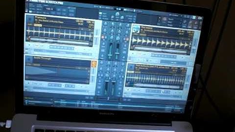 4Decks Traktor Pro + VCI100 + TouchOSC + Arkx