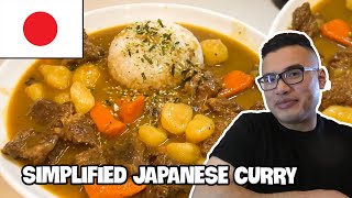 SIMPLIFIED JAPANESE CURRY RECIPE