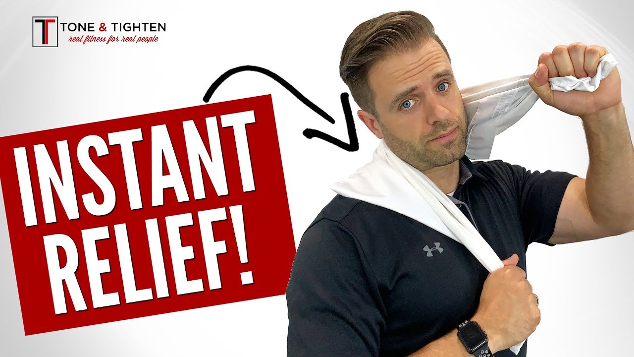 Stretches for Neck Pain and Tension Relief (INSTANT!) 