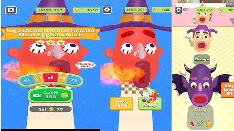 sandwich runner burger testy Gameplay walkthrough 45 #viralvideo