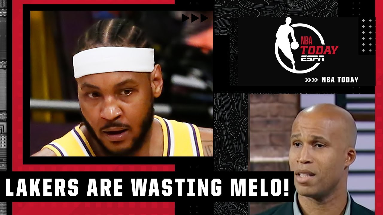 The Lakers are wasting Melo! – Richard Jefferson on Carmelo Anthony's hot start | NBA Today