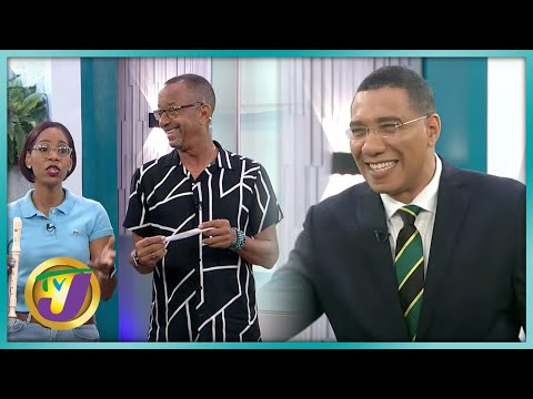 PM Andrew Holness Can You Play Di Music | TVJ Smile Jamaica