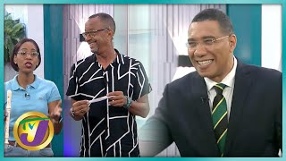 PM Andrew Holness Can You Play Di Music | TVJ Smile Jamaica