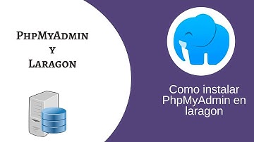 Como instalar phpmyadmin en Laragon