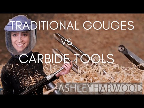 WOODTURNING TOOLS: Traditional vs.