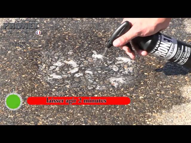 Pronet Fioul Gasoil Nettoyant Taches D Huile Gasoil Fioul Youtube