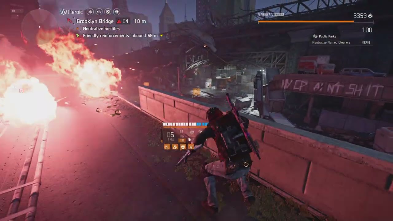Tom Clancy's The Division 2 - Brooklyn Bridge Control Point Heroic 4 Directives