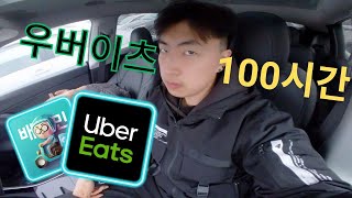 How much does it cost to drive for Uber Eats in Canada for 100 hours? (North America's Baemin)