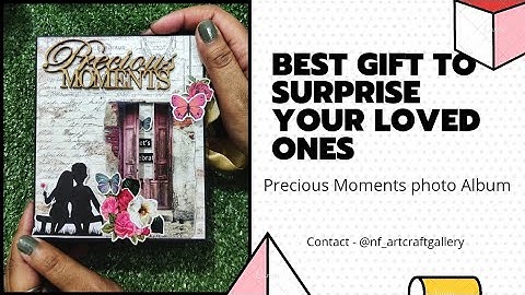 Precious moments Album | Scrapbook ideas | Photo Album | Pop-up Scrapbook |