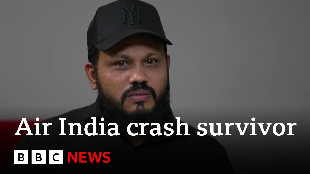 Air India crash sole survivor 'luckiest man' alive, but also suffering | BBC News Air India crash sole survivor 'luckiest man' alive, but also suffering | BBC News