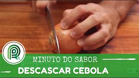 Como descascar cebola pérola Rita Lobo?