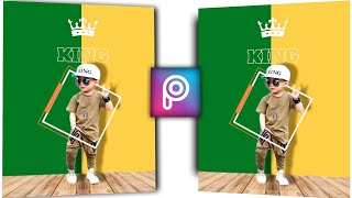 King Photo Editing Tutorial PicsArt | king Photo Editing Kaise Kare | #photo #editing screenshot 2