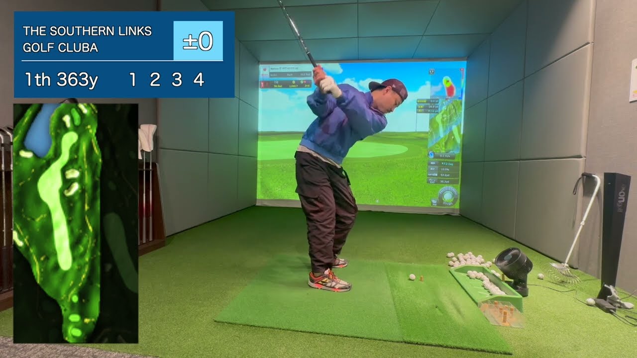 5分で回る　ザ・サザンクロスGC ハーフラウンド