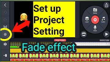 Video me fade effect kaise dale | kinemaster project settings hindi 2021