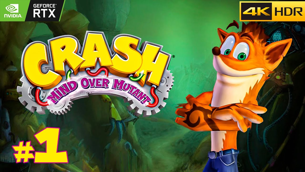 Crash: Mind Over Mutant - PARTE 1 [4K UHD 60FPS] ESPAÑOL LATINO