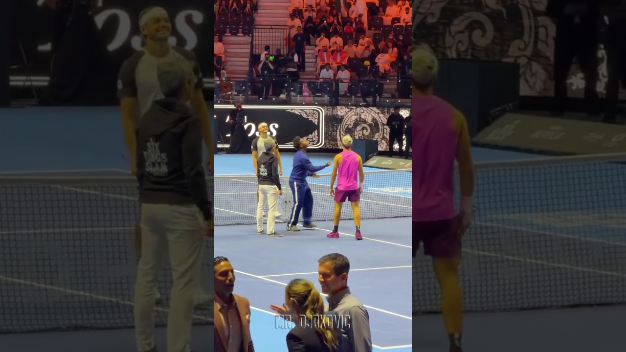 🥰 Alcaraz Hugs IShowSpeed 