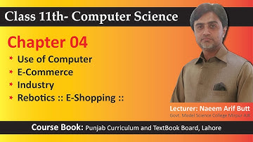 ICS Part-1 Chapter 4 Topic User of Computer in E-Commerce and Industry