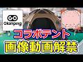 コラボテント進捗状況【GOGlamping】【テントバカ】