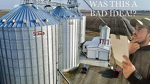 NEW GRAIN BIN SITE RECAP! | How We Manage Area 21 To Be More Profitable!