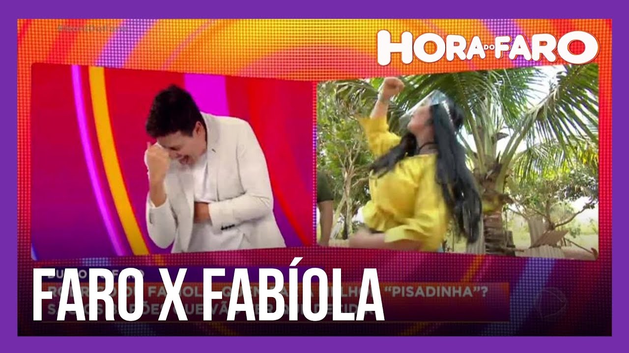 Fabíola Gadelha ou Rodrigo Faro? Quem dança melhor a pisadinha