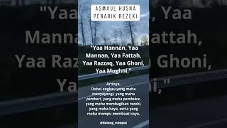 Amalan Asmaul Husna  Penarik Rezeki