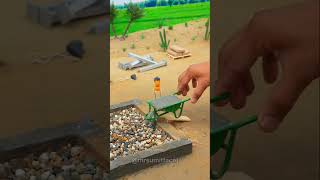Miniature Chicken Farm Build 🐔😱 | Tiny Farm Setup Amazing #shorts #viral📝