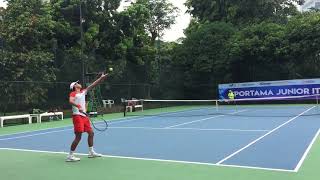 Sportama 1R Jaydon Barki (Ina) Vs Kou Fujikawa (Jpn) 2 - 6, 6 - 4, 6 - 0