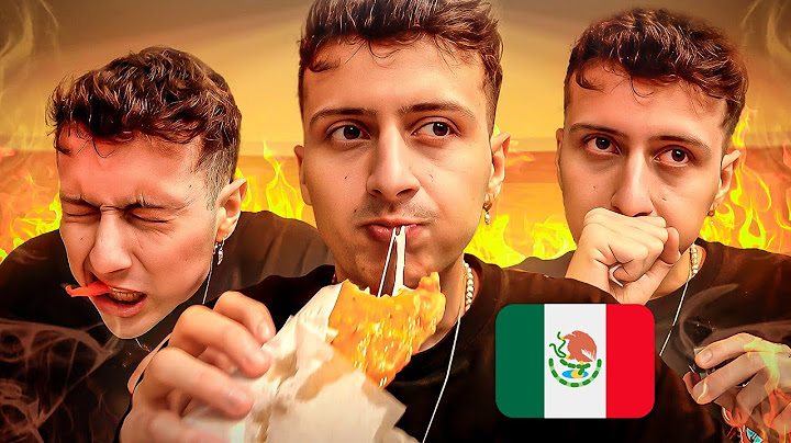 COLOMBIANO PROBANDO COMIDA MEXICANA 😍
