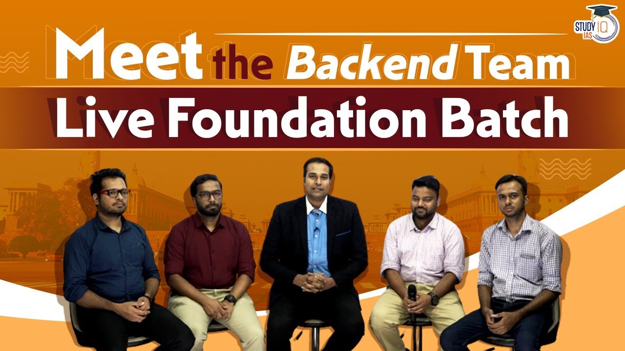 Meet The Backend Team UPSC Pre Mains Live Foundation Batch StudyIQ IAS YouTube