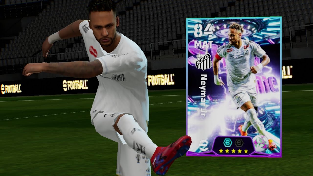 O NOVO NEYMAR IDOSO DO SANTOS KKKKK | Efootball Mobile 