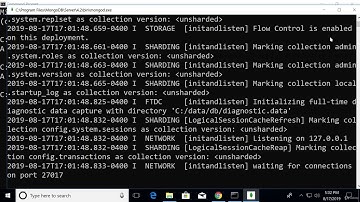 Installing mongoDB for Windows - MongoDB Tutorial