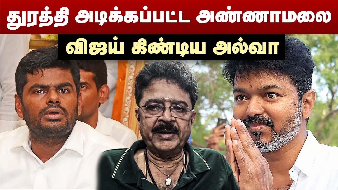 துரத்தி அடிக்கப்பட்ட அண்ணாமலை | விஜய் கிண்டிய அல்வா | S Ve Shekher Interview| TVK Vijay | Annamalai