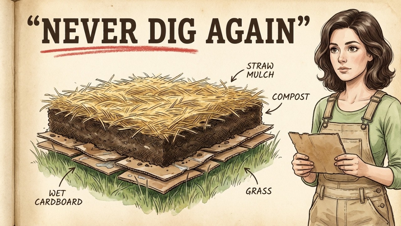 How to Build Permanent Garden Beds That Never Need Tilling Again