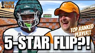 5⭐️Flip?! | Vols STEALING #1 Player in the Country?? | Tennessee Vols Football