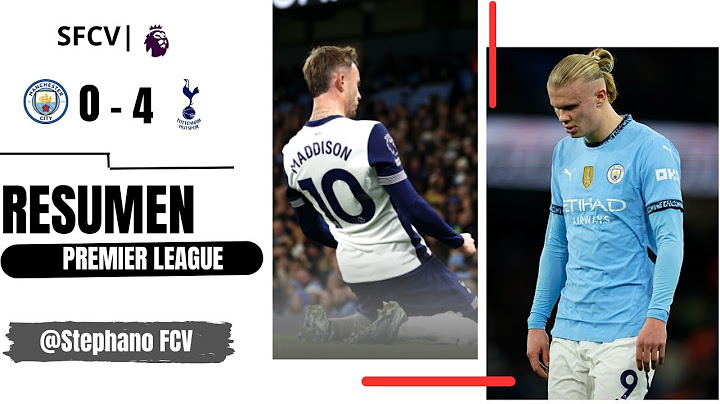 ¡DOBLETE DE MADDISON , GOL DE PORRO Y PALIZA DE LOS SPURS! | Man City 0-4 Tottenham | Resumen