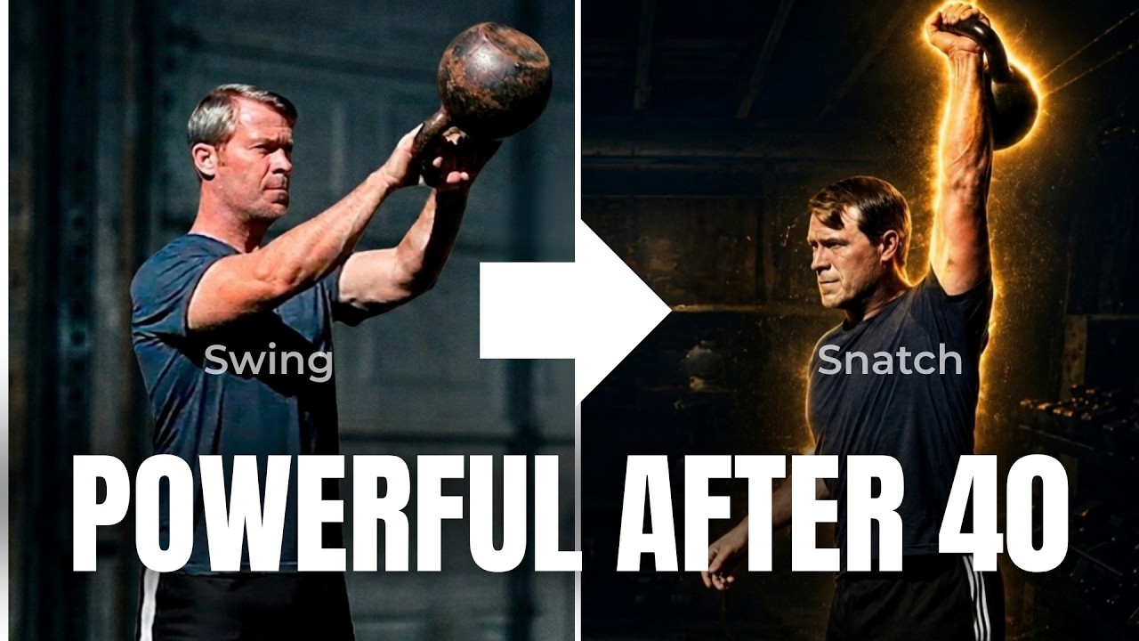 Why EVERY man over 40 should know how to Snatch a Kettlebell?