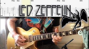 10 Great Led Zeppelin Riffs | Tutorial | TAB | Lesson | Cover