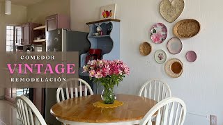 Compré un comedor de segunda mano | vintage home | vlog.